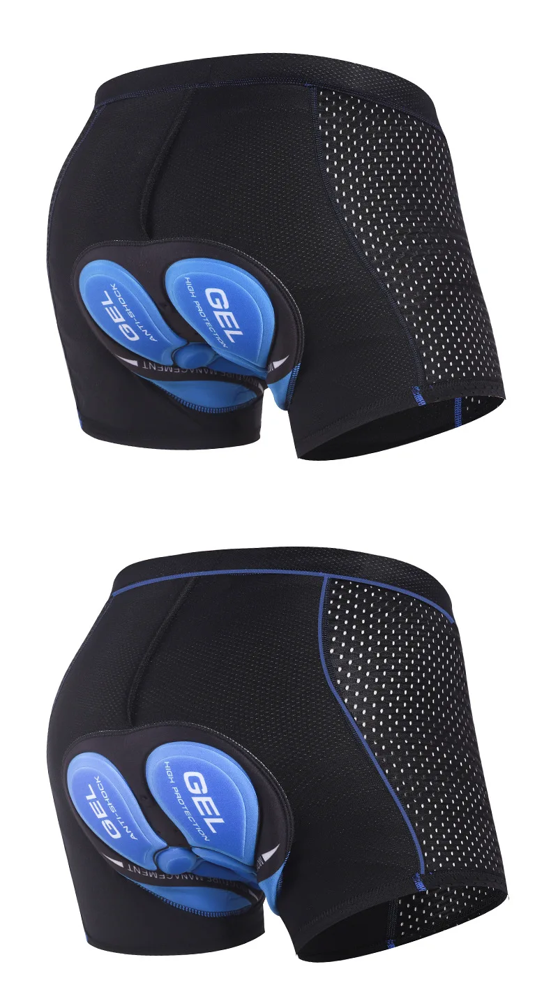 Cycling Briefs Men's Thickened Silicone/sponge Cycling Pants Quick Dry Road Cycling Shorts Four Seasons Cycling Equipment