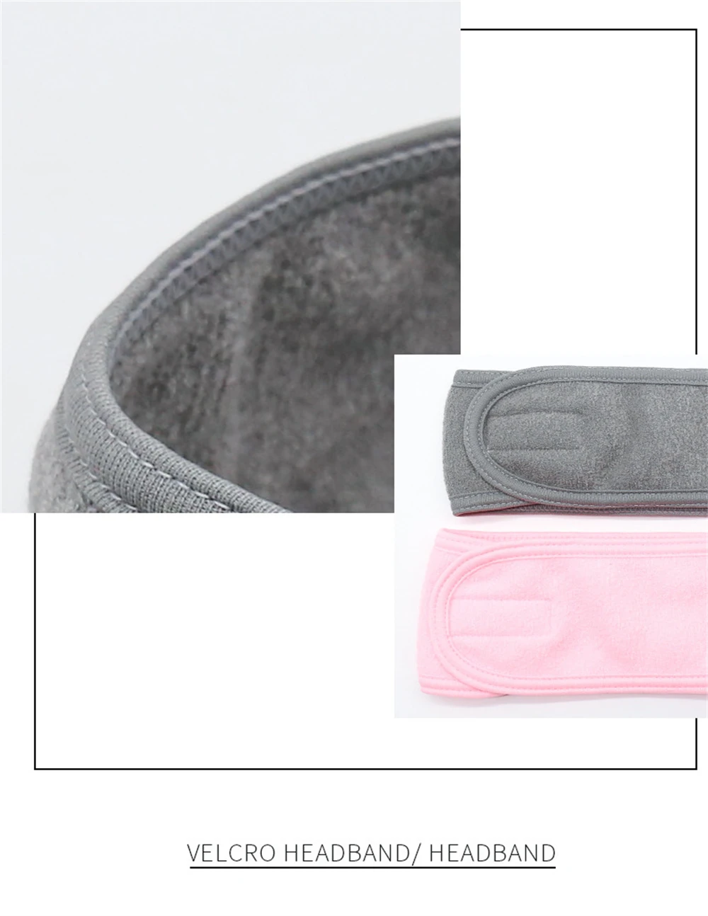 Eyelash Extension Headband Makeup Eyelash Extension Supplies Lashes Accessories Face Washing Bath SPA Facial Adjustable Headband