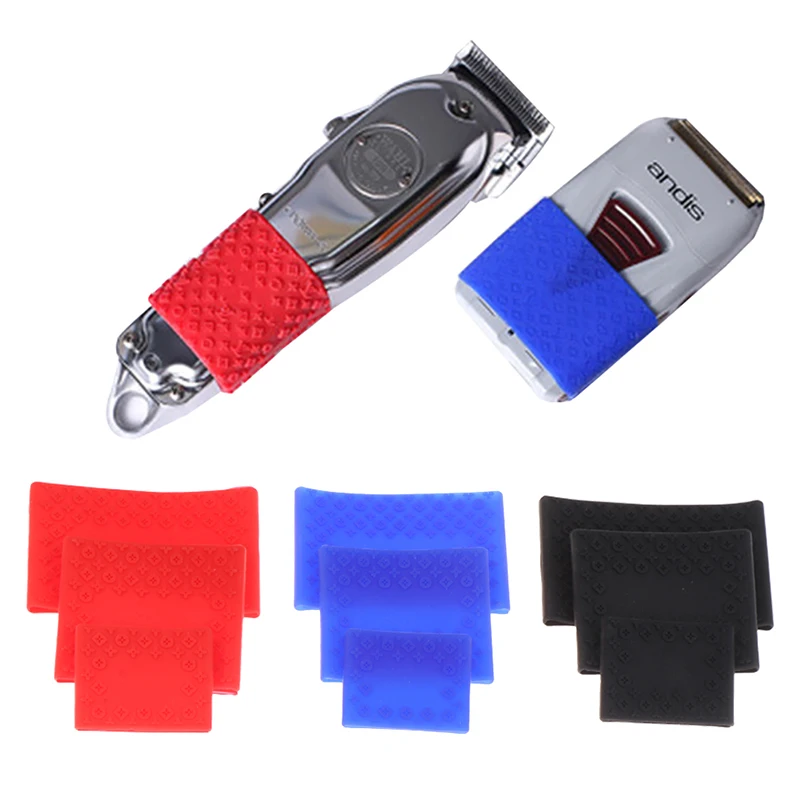 1PC Trimmer Grip Barber Hair Clipper Rubber Anti Slide Design Bicycle Grips Hairdressing Silicone Decorative Rings