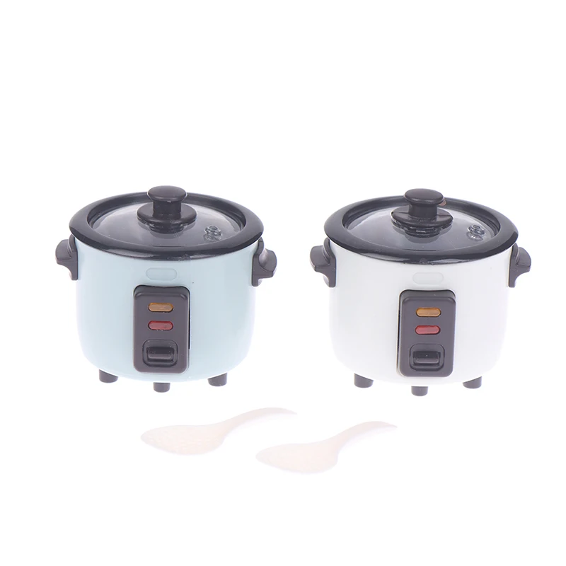 1PC Mini Appliance Decoration For Doll House Electric Rice Cooker Kitchen Accessories Dollhouse Miniature Rice Cooker Home decor
