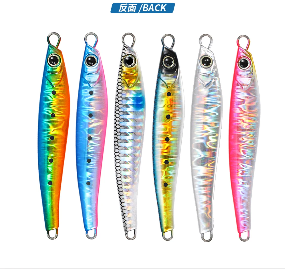 JIGGING PRO Jugulo Jig 15g 20g 30g 40g 60g Casting Jig Shore Metal Jig Lure Saltwater Fishing Tackle