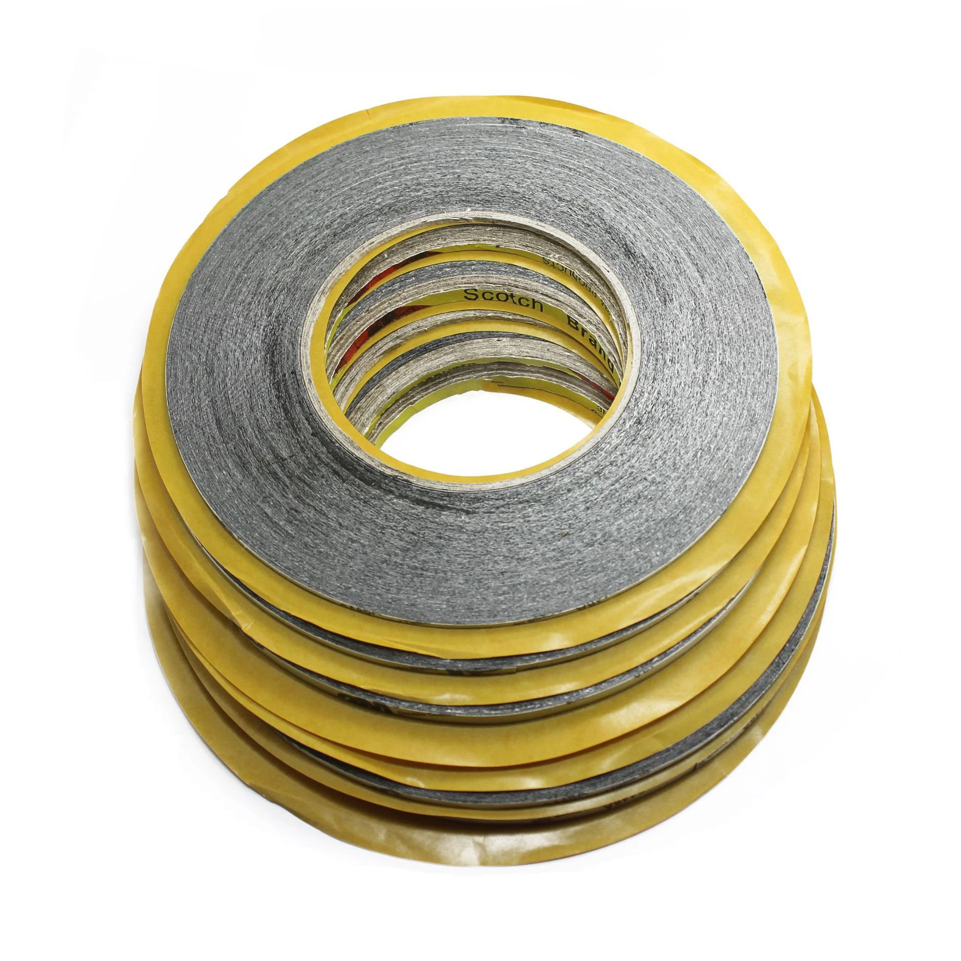 1mm/2mm/3mm/5mm/6mm/8mm/10mm/12mm 50meters Black Brand New Sticker Double Side Adhesive Tape Fix For Cellphone Touch Screen LCD