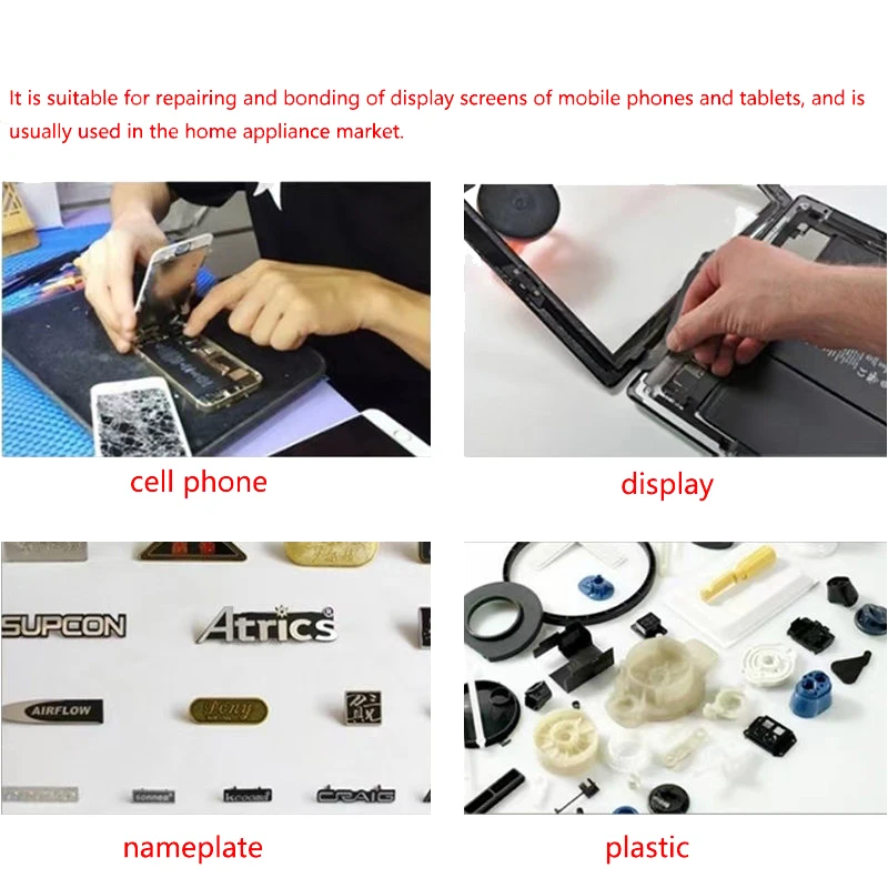 1mm/2mm/3mm/5mm/6mm/8mm/10mm/12mm 50meters Black Brand New Sticker Double Side Adhesive Tape Fix For Cellphone Touch Screen LCD
