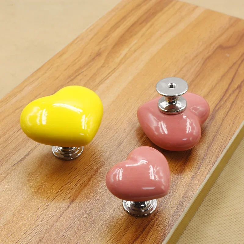 Handle Toilet Press Button Heart Shaped Press Tank Push Switch Toilet Bathing Room Decor Water Press Flush Button Home Tools