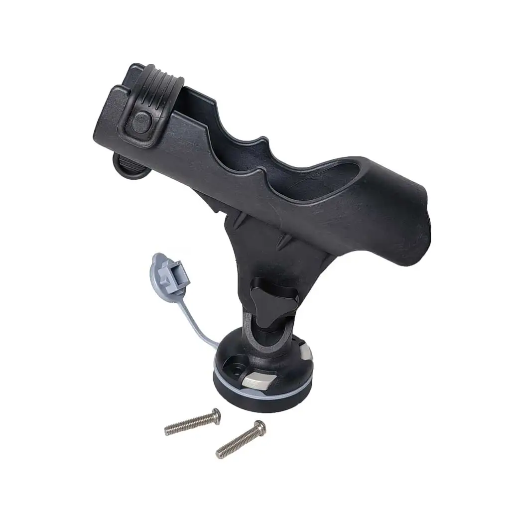 Kayak Fishing Rod Holder Universal Fit Kit Allows for 360-degree Adjustment Canoe Draft Fishing Boat Powerlock Rod Holder