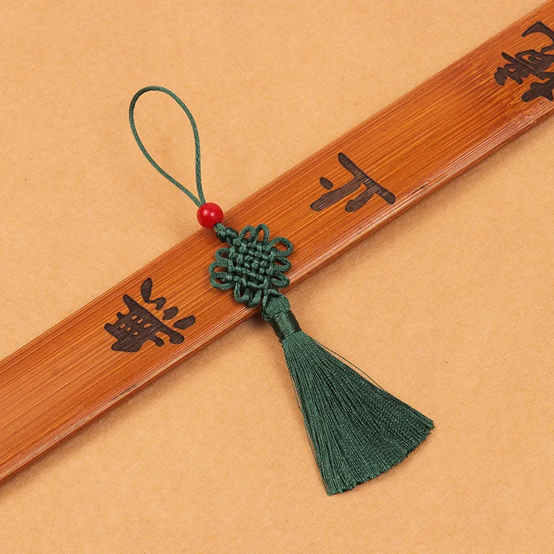 5/10Pcs 5cm Small Chinese Knot Silk Tassel Pendant Sewing Curtain Charms Tassels DIY Crafts Gift Jewelry Making Decor Tassel