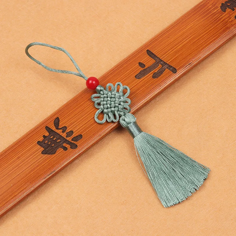 5/10Pcs 5cm Small Chinese Knot Silk Tassel Pendant Sewing Curtain Charms Tassels DIY Crafts Gift Jewelry Making Decor Tassel