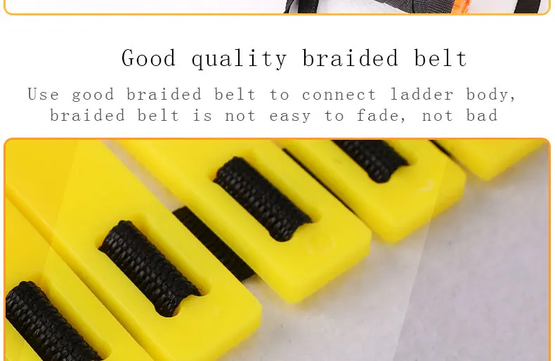 Sports Agility Ladder Football Adjustable Nylon Strap Jumping Ladder Speed Fitness Body Coordination Warm-Up Training Tool