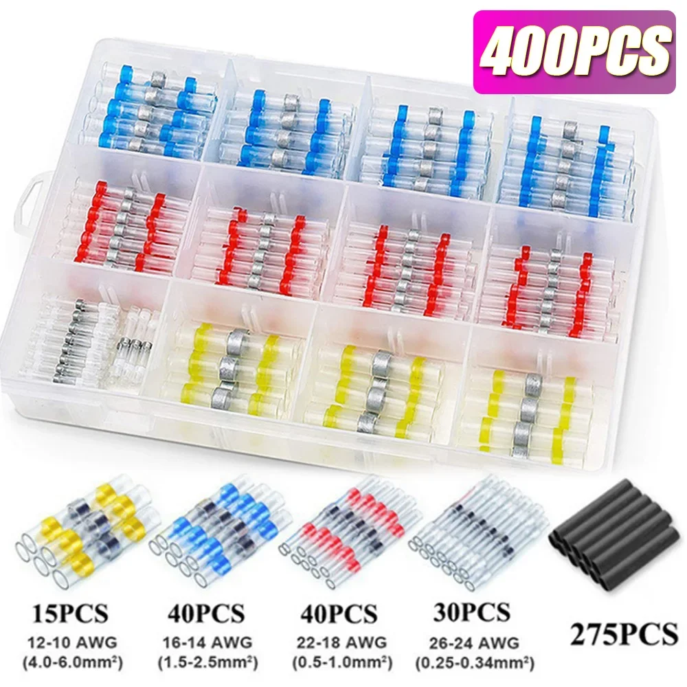 300W Air Dryer Hot Air Gun EU AU US Hair Dryer for Soldering Thermal Blower Shrink Wrapping Tools with 300PCS Wire Connectors