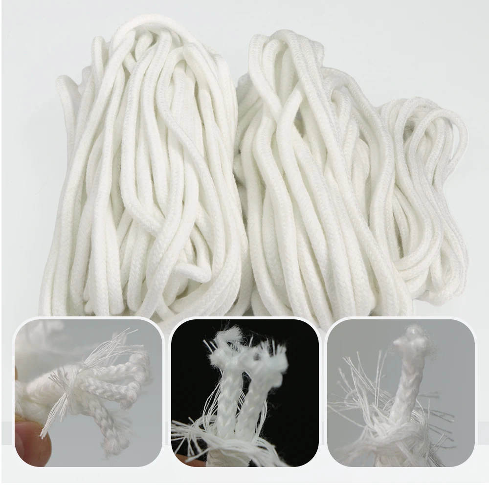 5M 4/5/6mm automatic watering absorbent wicks rope holiday accessories flower pot DIY device system pot dripping acrylic cotton