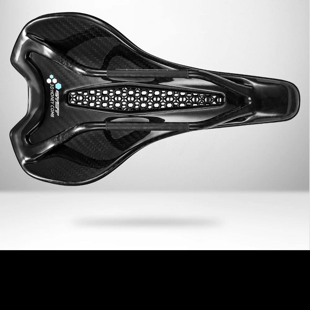 RYET Ultralight Carbon 3D Printed Bicycle Saddle 190g/210g 7*9 Bike Seating Cushion Road MTB Mountain Gravel Cycling Bike Parts