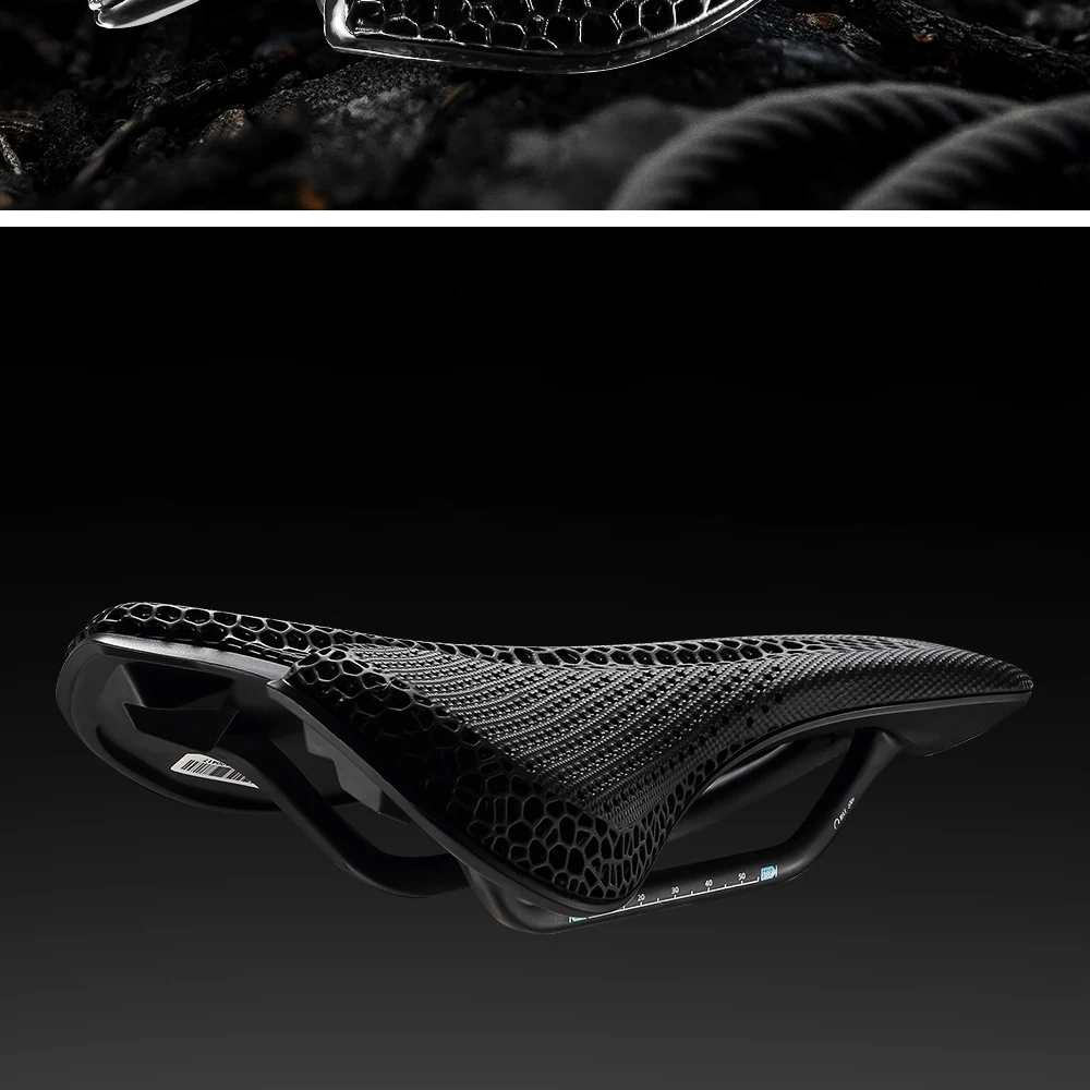 RYET Ultralight Carbon 3D Printed Bicycle Saddle 190g/210g 7*9 Bike Seating Cushion Road MTB Mountain Gravel Cycling Bike Parts