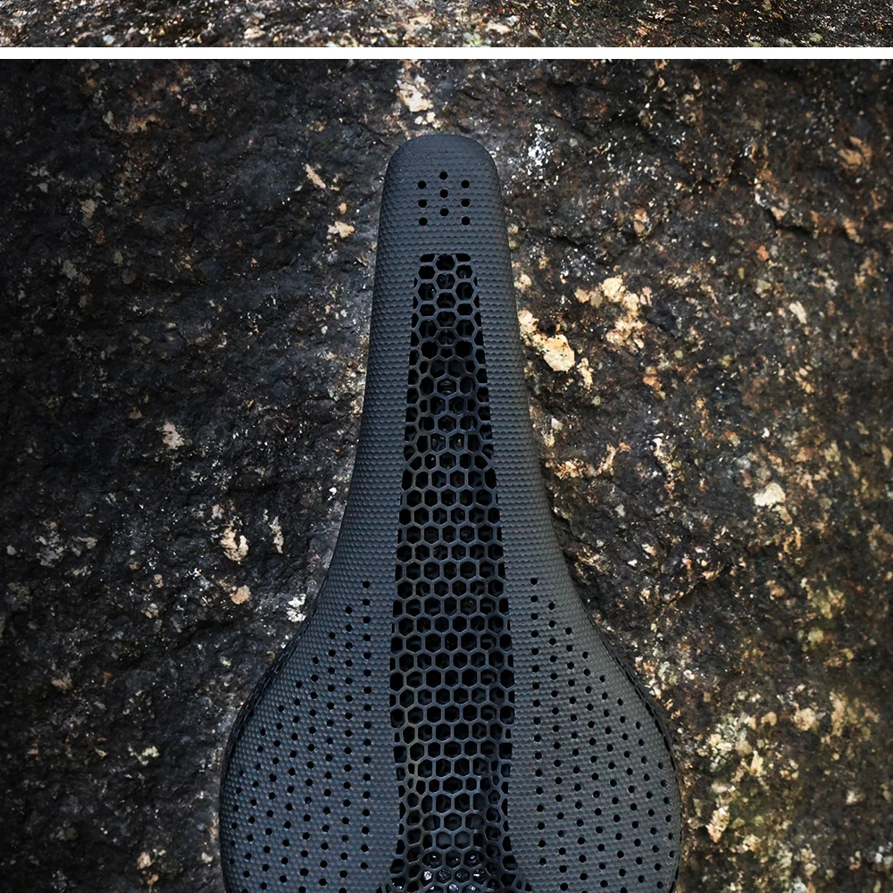 RYET Ultralight Carbon 3D Printed Bicycle Saddle 190g/210g 7*9 Bike Seating Cushion Road MTB Mountain Gravel Cycling Bike Parts