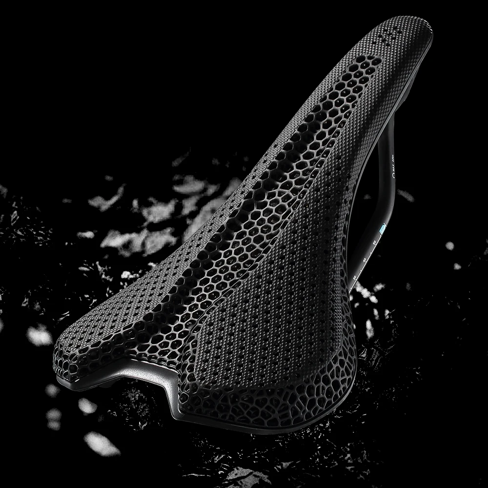 RYET Ultralight Carbon 3D Printed Bicycle Saddle 190g/210g 7*9 Bike Seating Cushion Road MTB Mountain Gravel Cycling Bike Parts