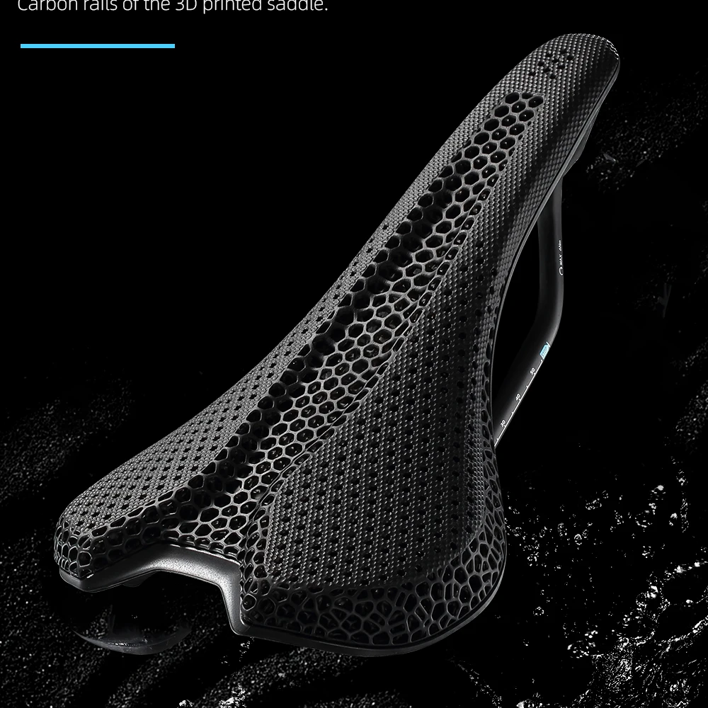 RYET Ultralight Carbon 3D Printed Bicycle Saddle 190g/210g 7*9 Bike Seating Cushion Road MTB Mountain Gravel Cycling Bike Parts