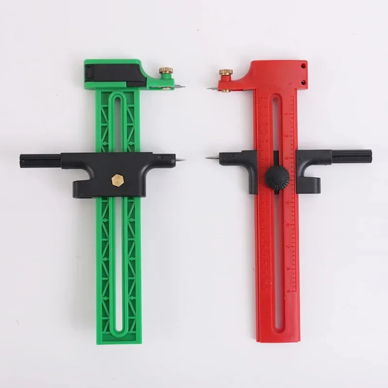 1/2PCS Circle Cutter Adjustable Circular Cutting Tool for Making Fabric Crafts DIY Scrapbook Art Craft Tool Circle Paper Cutter