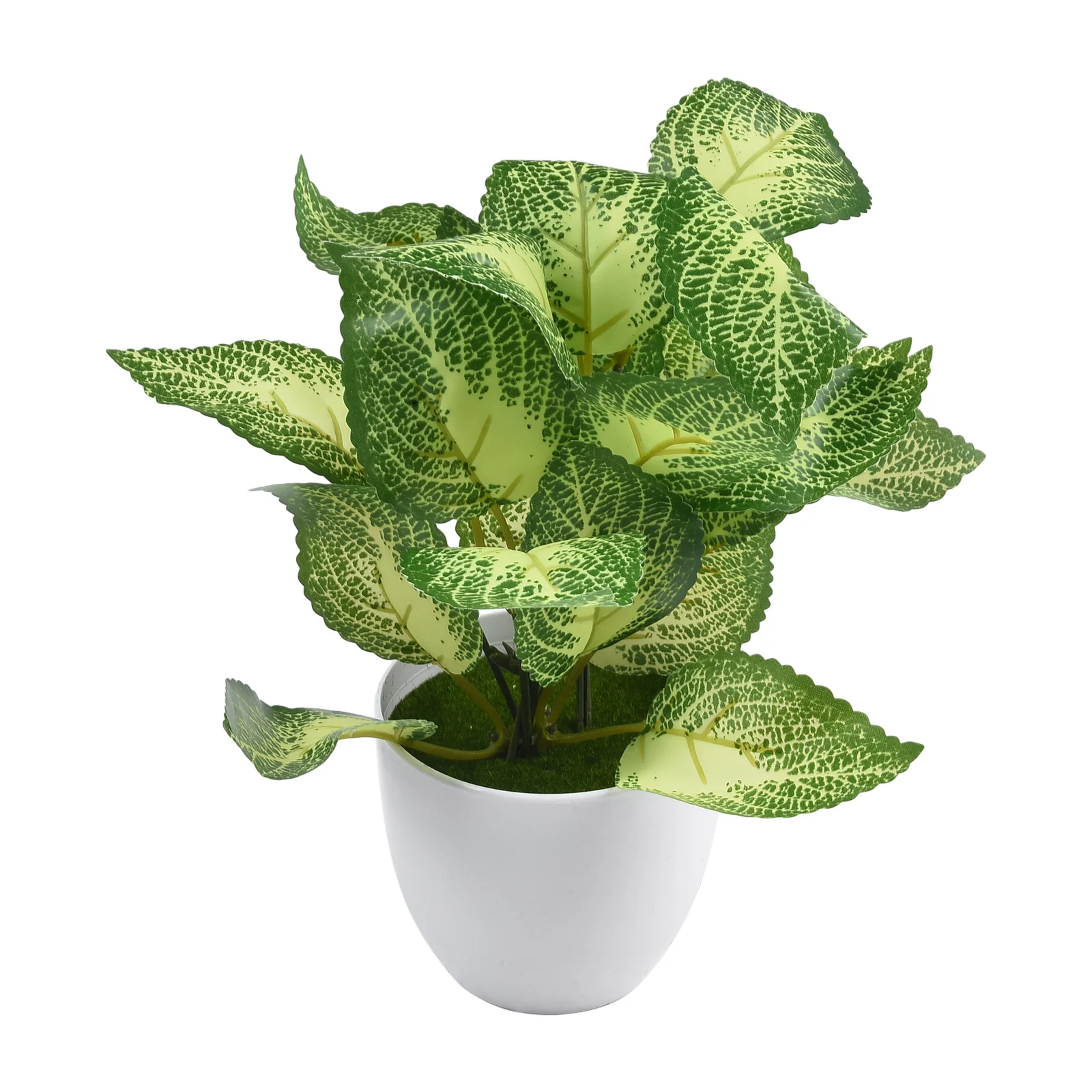 1pc Artificial Bonsai Flower Foliage Plant Potted Home Living Room Garden Office Restaurant Desktop Bonsai Home Decoration
