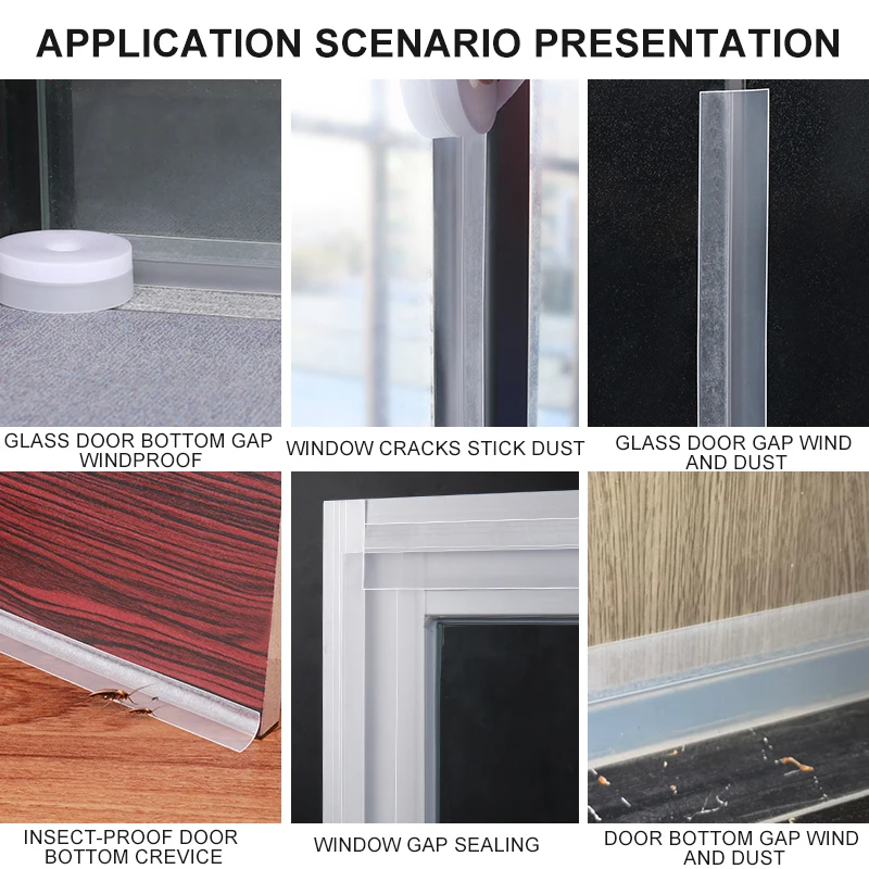 Bathroom Shower Sink Bath Sealing Tapes PVC Adhesive Sealing Strips Waterproof Wall Stickers for Bathroom Kitchen Sealant Tape