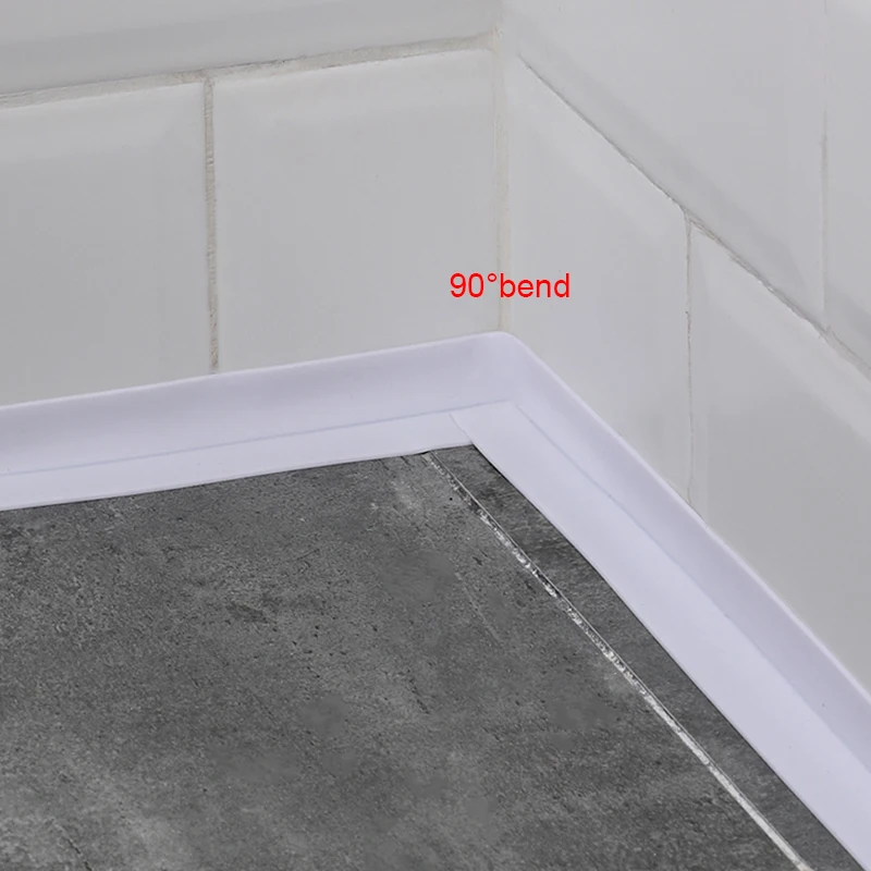 Bathroom Shower Sink Bath Sealing Tapes PVC Adhesive Sealing Strips Waterproof Wall Stickers for Bathroom Kitchen Sealant Tape