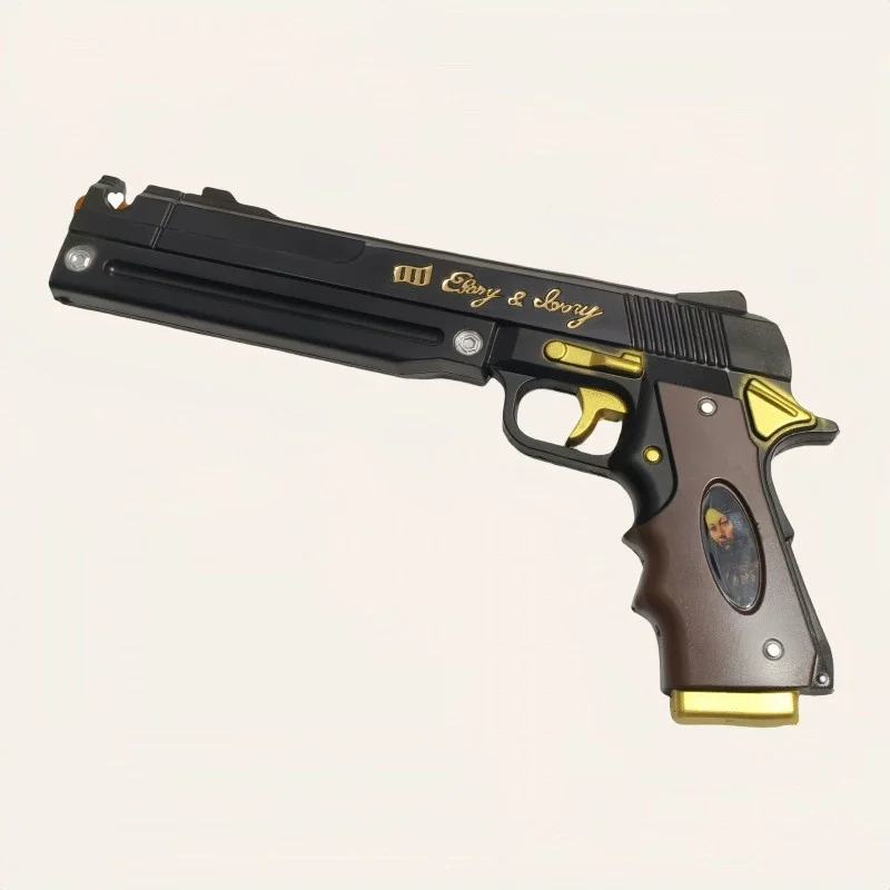 PU Dante Pistol Gun Ebony Ivory Weapon Anime Devil May Cry 4 Cosplay Prop DMC Gun Real Size Japanese Katana Samurai Sabre Toy
