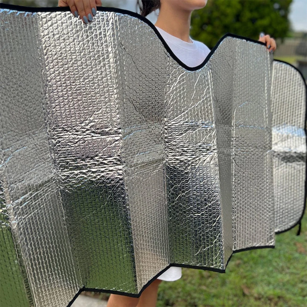 M-Maidenns I-Ironns Car Sunshade Curtains Solar Protection Windshield Sunshade Sun Shade Auto Sun Visor Car Covers
