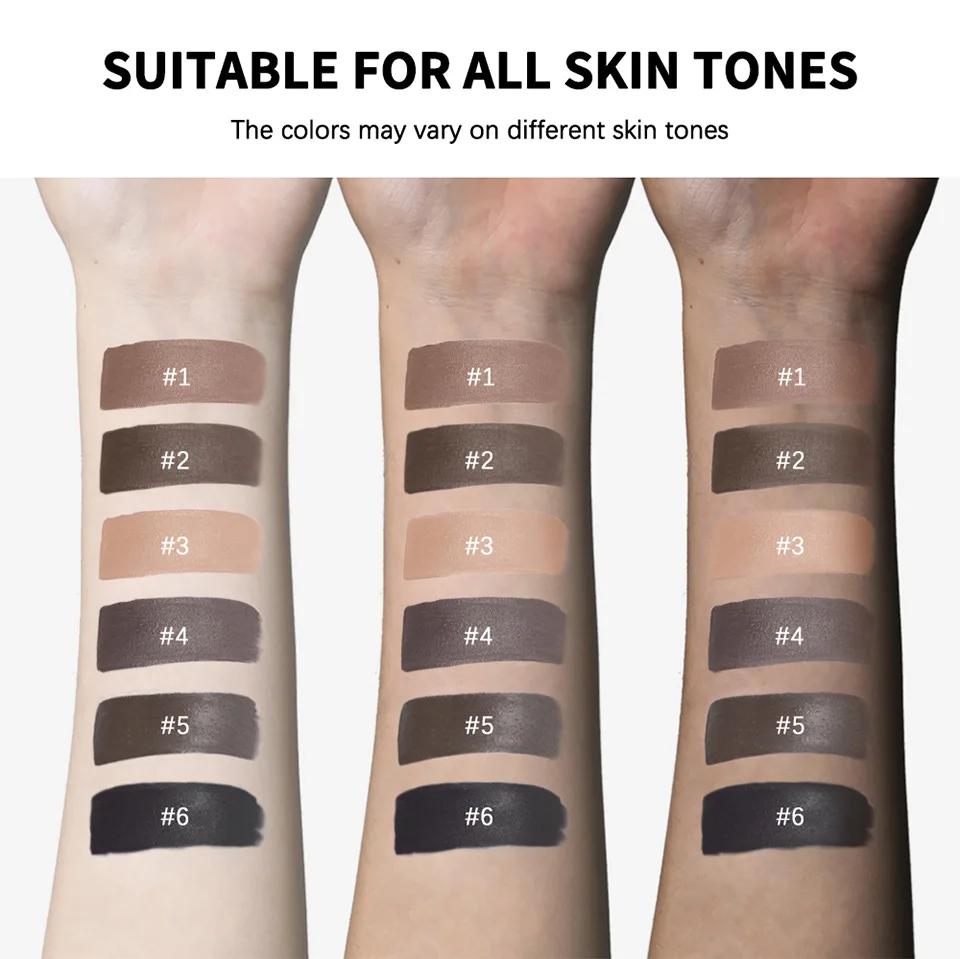 Superfluff Volumizing Brow Mousse Eyebrow Gel Thick Eyebrows Tint Tinted Brow Gel Multiple Color Long-Lasting Waterproof Makeup
