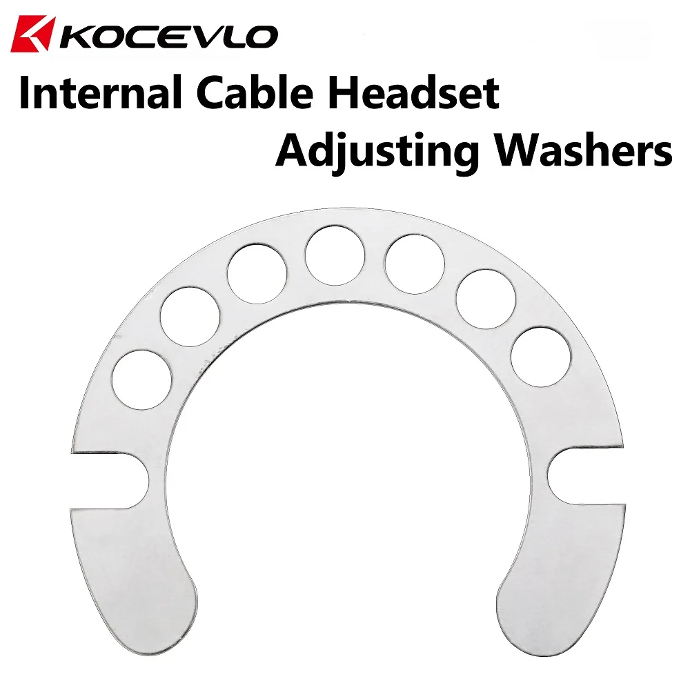 KOCEVLO Internal cable headset Adjusting Washers Bike Front Fork Headset Spacer Cycling Accessories