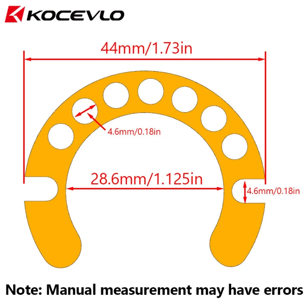 KOCEVLO Internal cable headset Adjusting Washers Bike Front Fork Headset Spacer Cycling Accessories