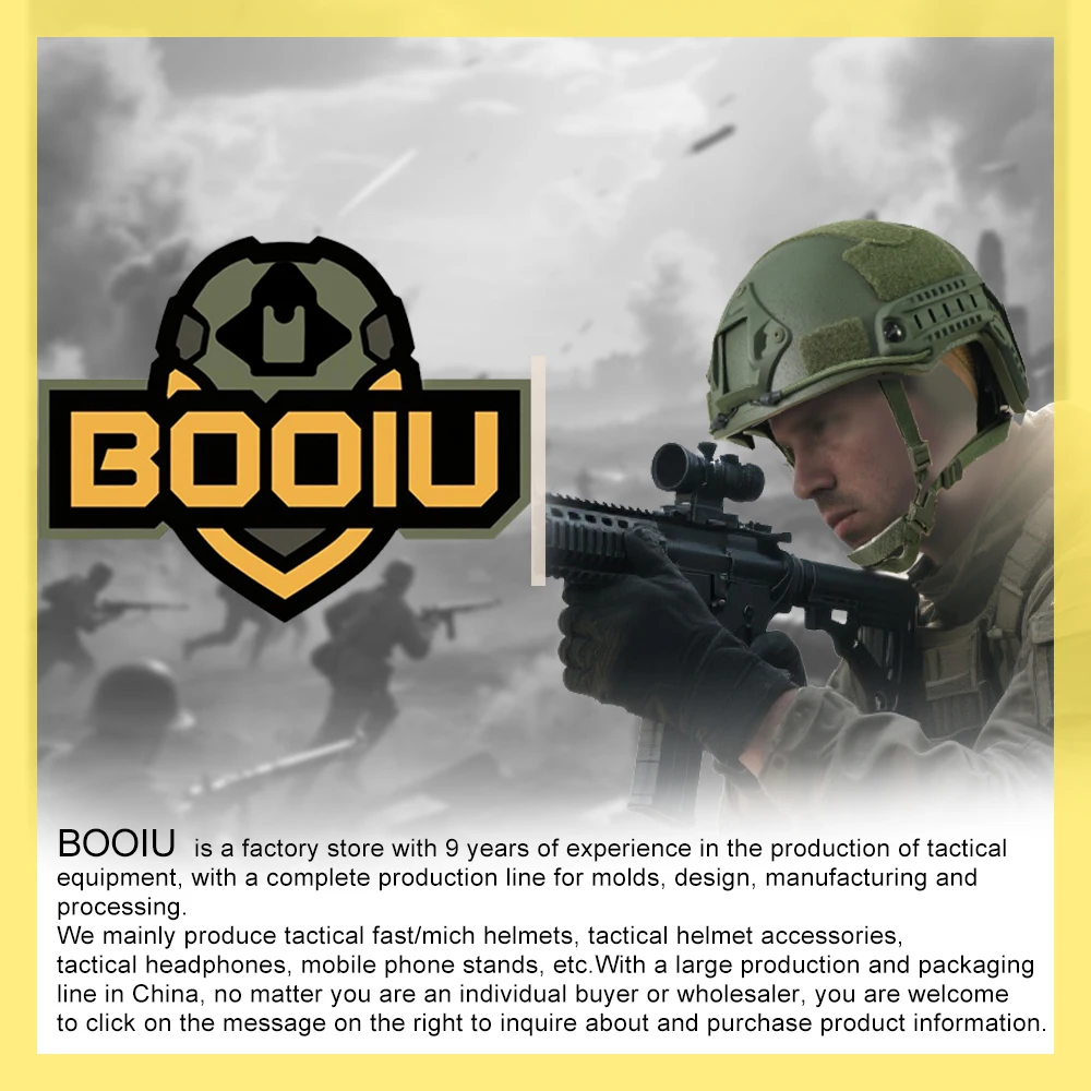 BOOIU Battery Pouch Sport Helmet MK2 Battery Pack Helmet Counterweight Pack CS Hunting Airsoft Tactical Helmets Accessories