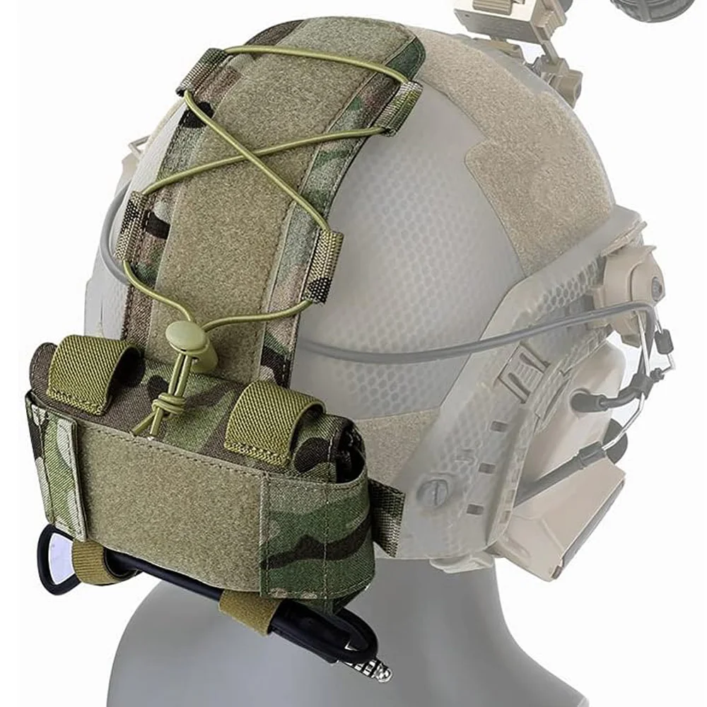 BOOIU Battery Pouch Sport Helmet MK2 Battery Pack Helmet Counterweight Pack CS Hunting Airsoft Tactical Helmets Accessories