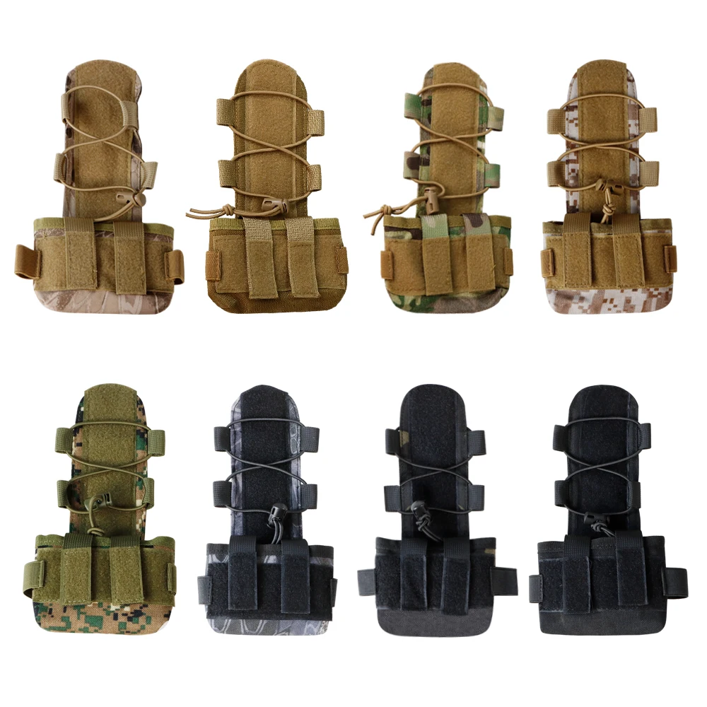 BOOIU Battery Pouch Sport Helmet MK2 Battery Pack Helmet Counterweight Pack CS Hunting Airsoft Tactical Helmets Accessories