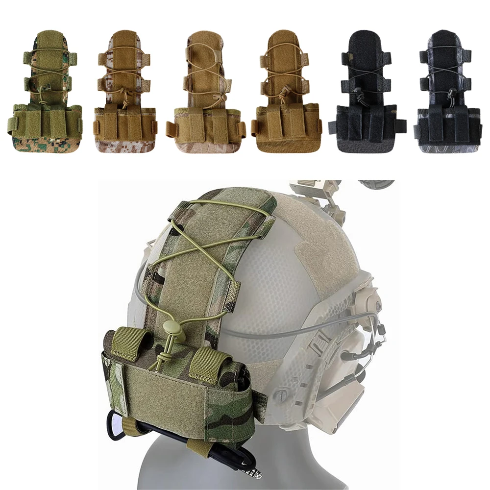 BOOIU Battery Pouch Sport Helmet MK2 Battery Pack Helmet Counterweight Pack CS Hunting Airsoft Tactical Helmets Accessories