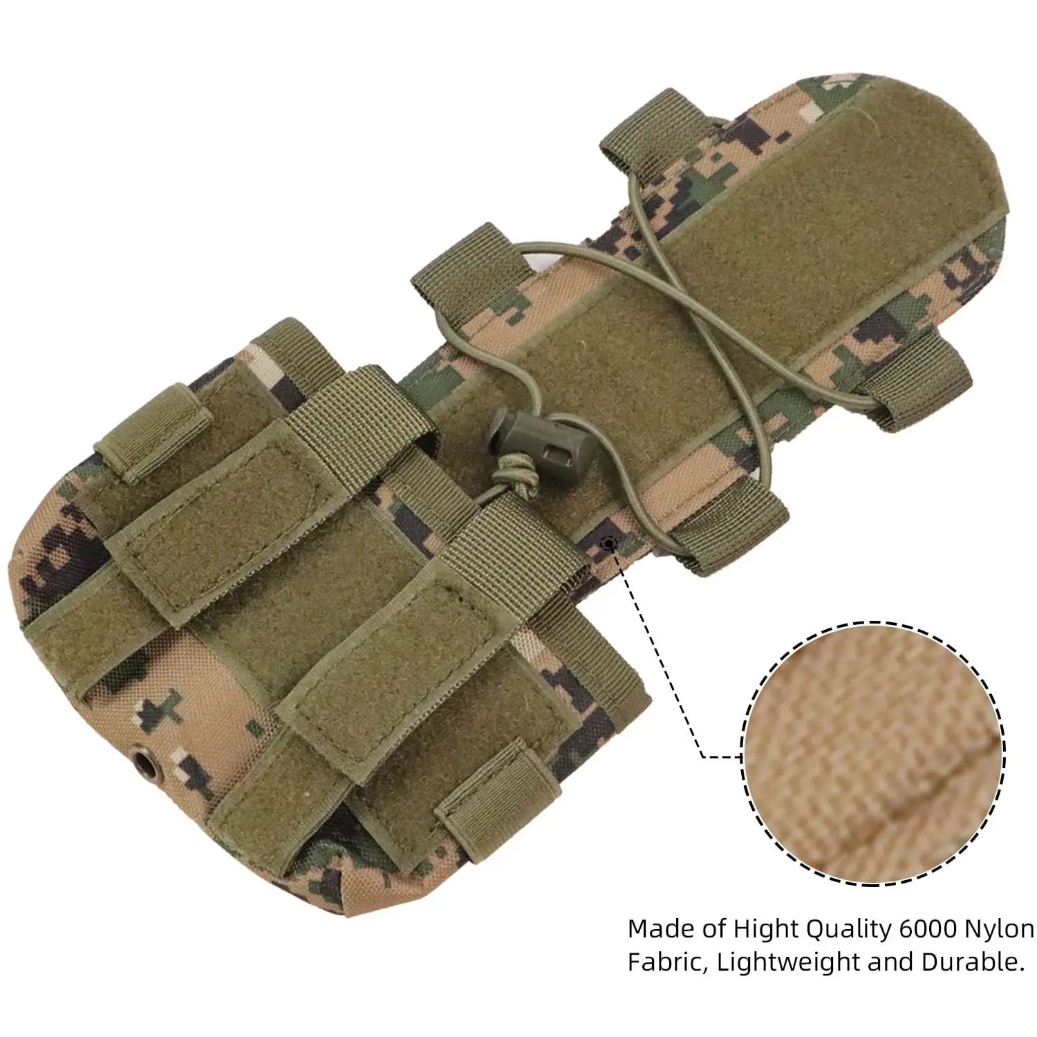BOOIU Battery Pouch Sport Helmet MK2 Battery Pack Helmet Counterweight Pack CS Hunting Airsoft Tactical Helmets Accessories