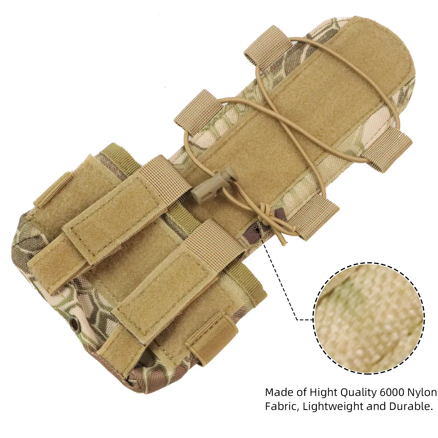 BOOIU Battery Pouch Sport Helmet MK2 Battery Pack Helmet Counterweight Pack CS Hunting Airsoft Tactical Helmets Accessories