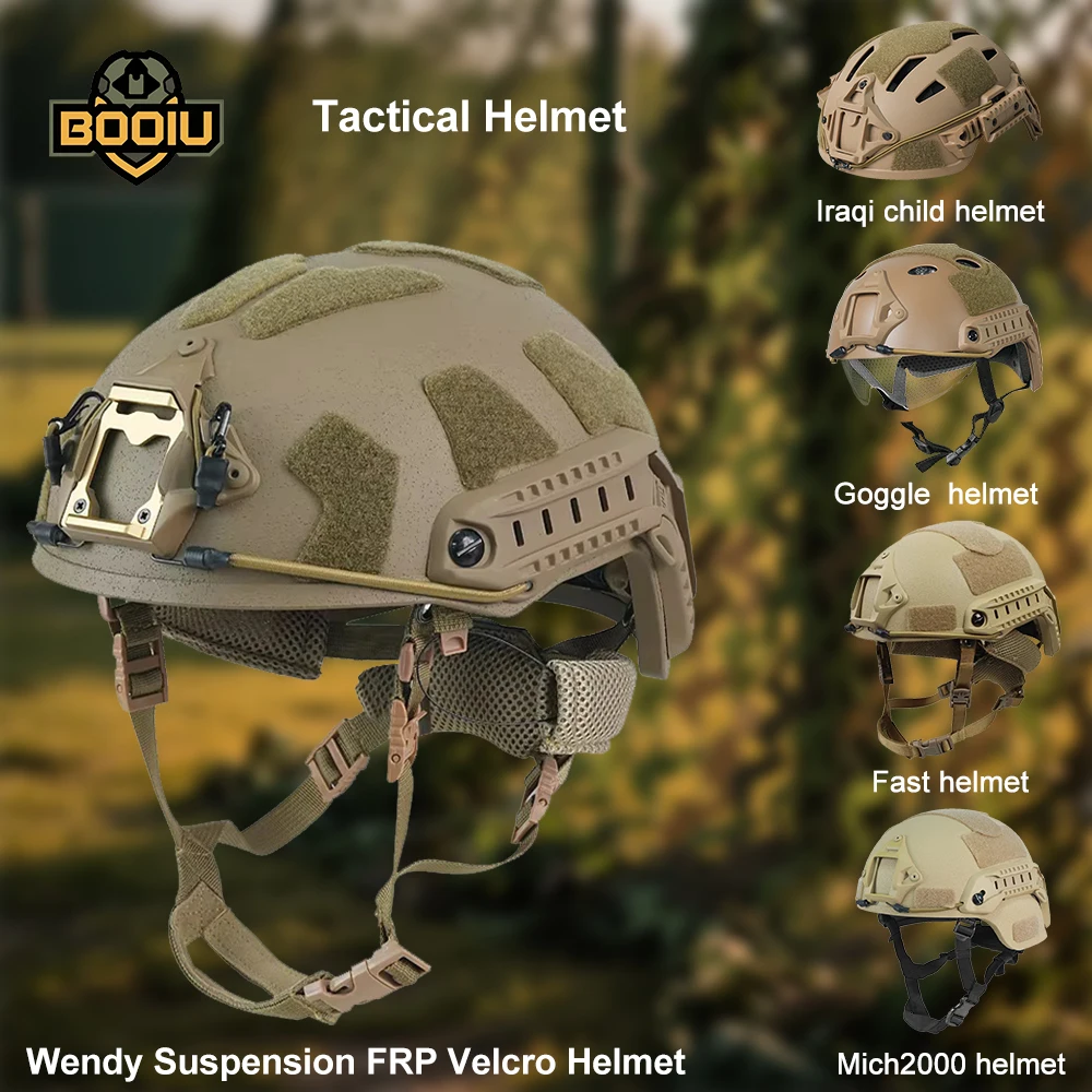 BOOIU Battery Pouch Sport Helmet MK2 Battery Pack Helmet Counterweight Pack CS Hunting Airsoft Tactical Helmets Accessories