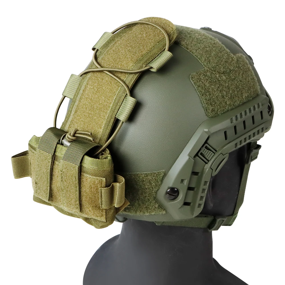 BOOIU Battery Pouch Sport Helmet MK2 Battery Pack Helmet Counterweight Pack CS Hunting Airsoft Tactical Helmets Accessories