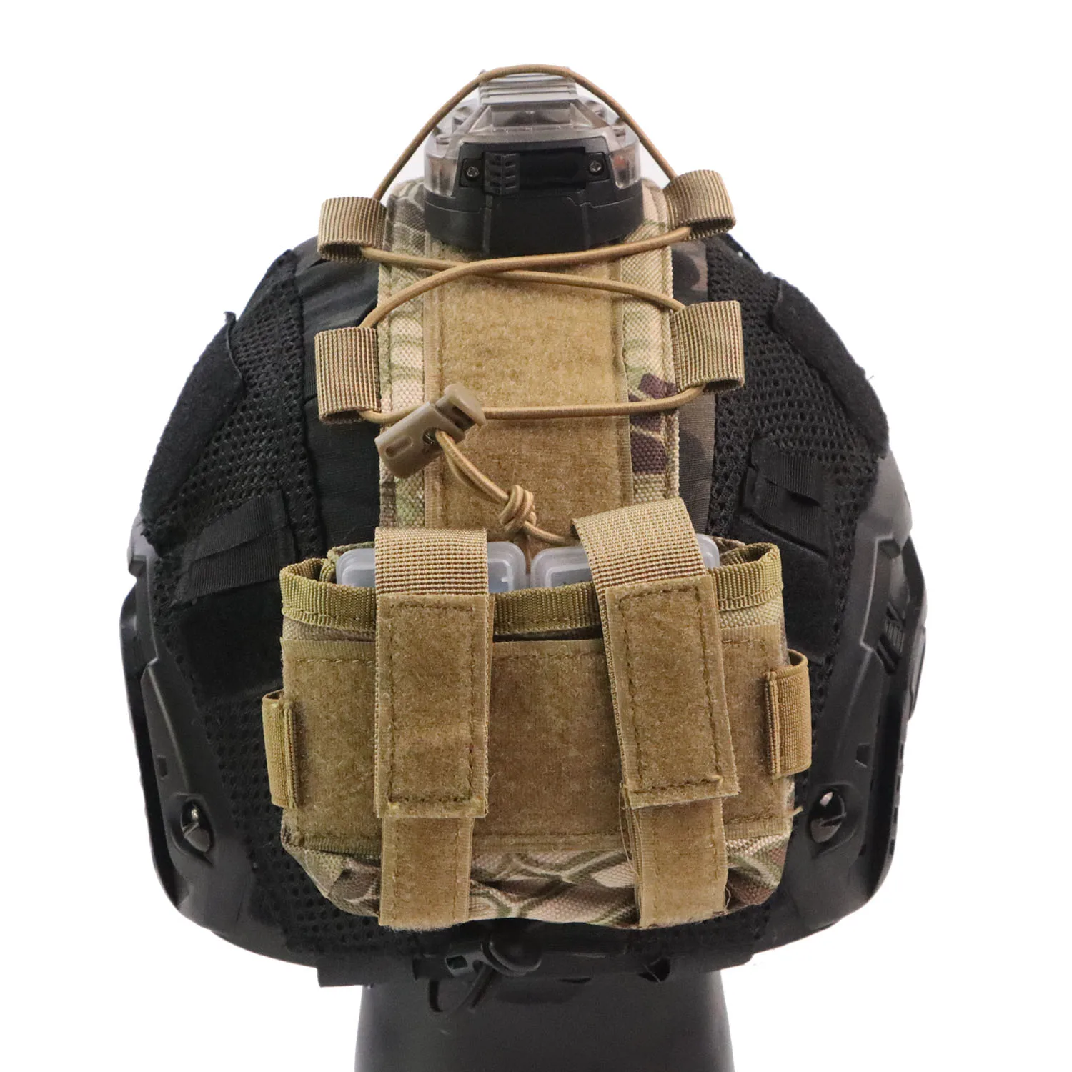 BOOIU Battery Pouch Sport Helmet MK2 Battery Pack Helmet Counterweight Pack CS Hunting Airsoft Tactical Helmets Accessories