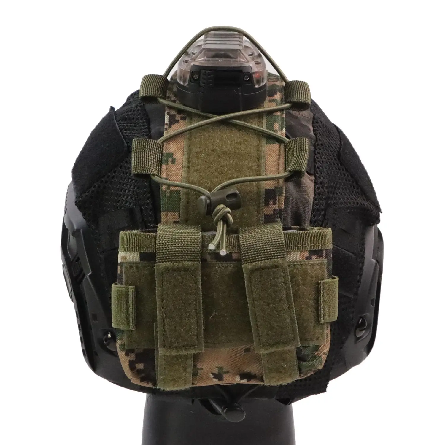 BOOIU Battery Pouch Sport Helmet MK2 Battery Pack Helmet Counterweight Pack CS Hunting Airsoft Tactical Helmets Accessories