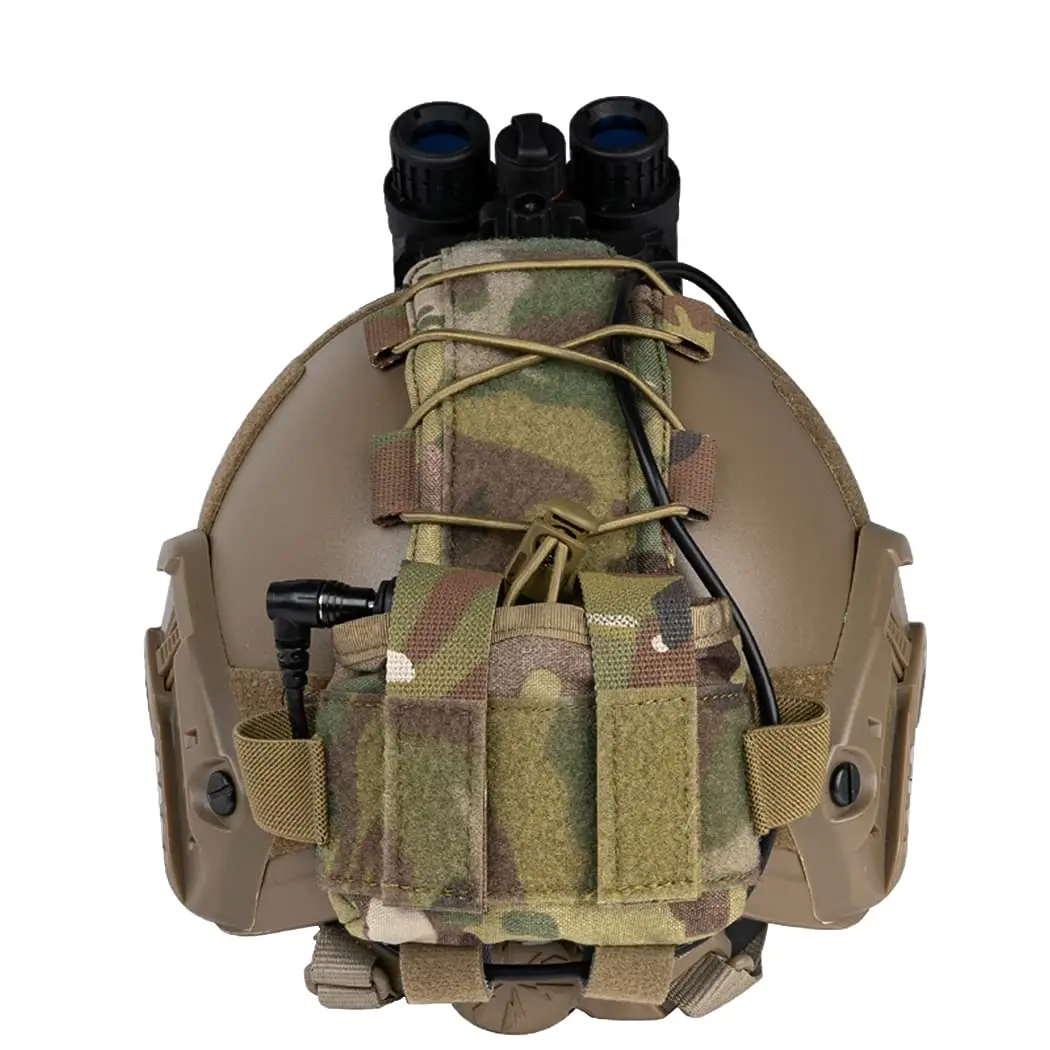 BOOIU Battery Pouch Sport Helmet MK2 Battery Pack Helmet Counterweight Pack CS Hunting Airsoft Tactical Helmets Accessories