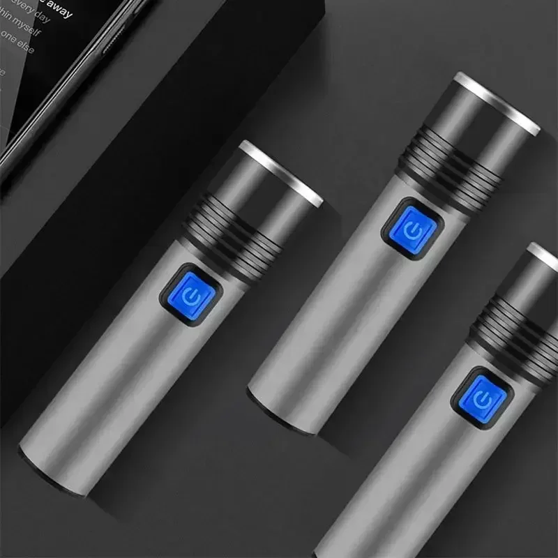 395nm LED UV Flashlight USB Rechargeable Foldable Lamp with Magnet Hook UV Light Ultraviolet for Pet Urine Detector Resin Curing