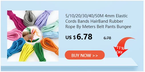5/10/20M 6/8/10/15mm Nylon Elastic Band for Bra Underwear Shoulder Strap Rubber Tapes Soft Belt Stretch Lingerie Sewing Trims