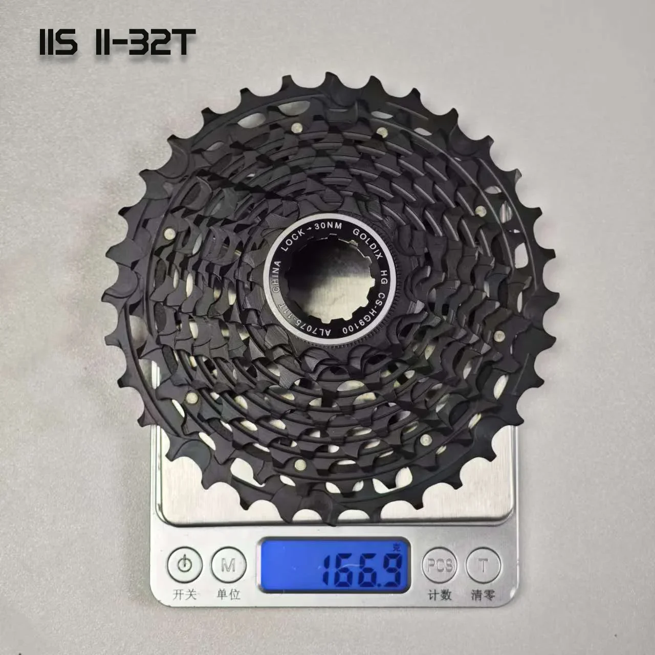 GOLDIX Ultralight CNC Black Road Bike Cassette k7 11/12 Speed 32T 34T 36T 11V 12V HG Freewheel Hollow Bicycle Chain Wheel