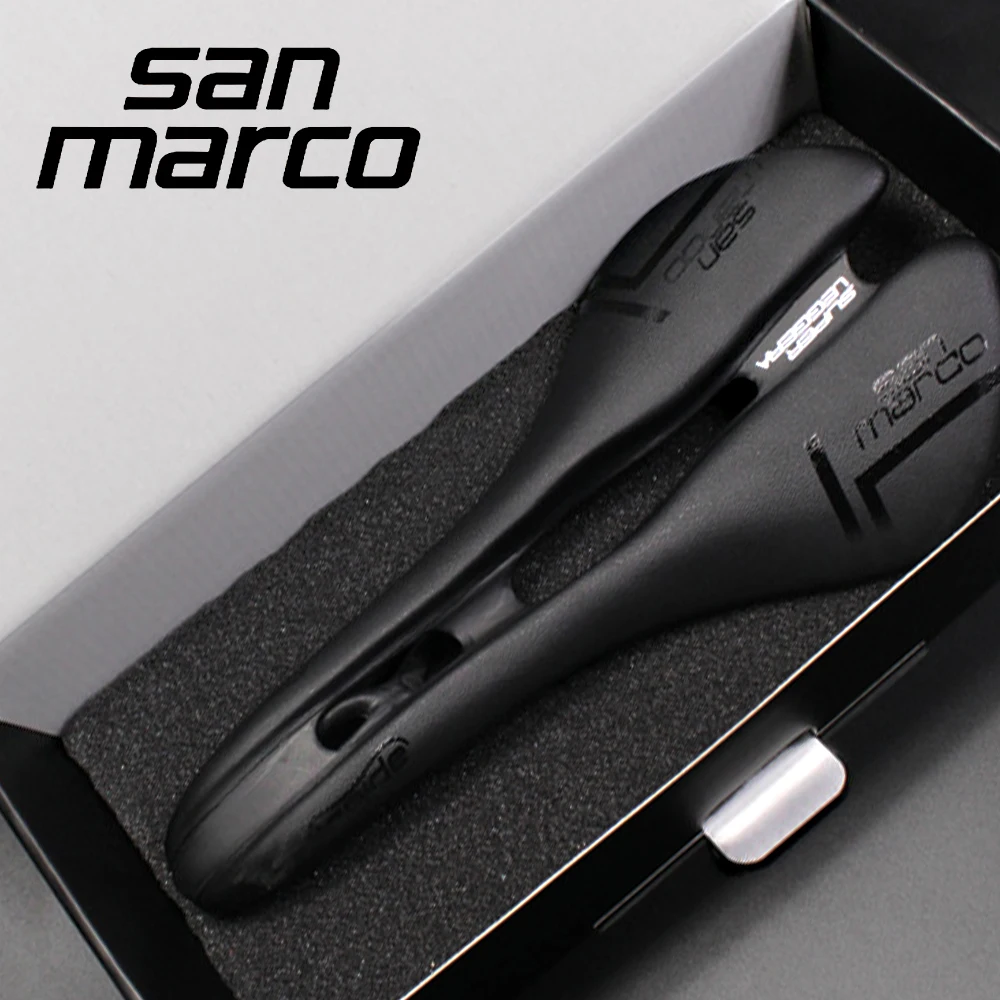San Marco Aspide Carbon Road Bike Saddle Men Women Bicycle Saddle Comfort Mountain Bike Cycling Seat Carbon Rails Bicycle Parts