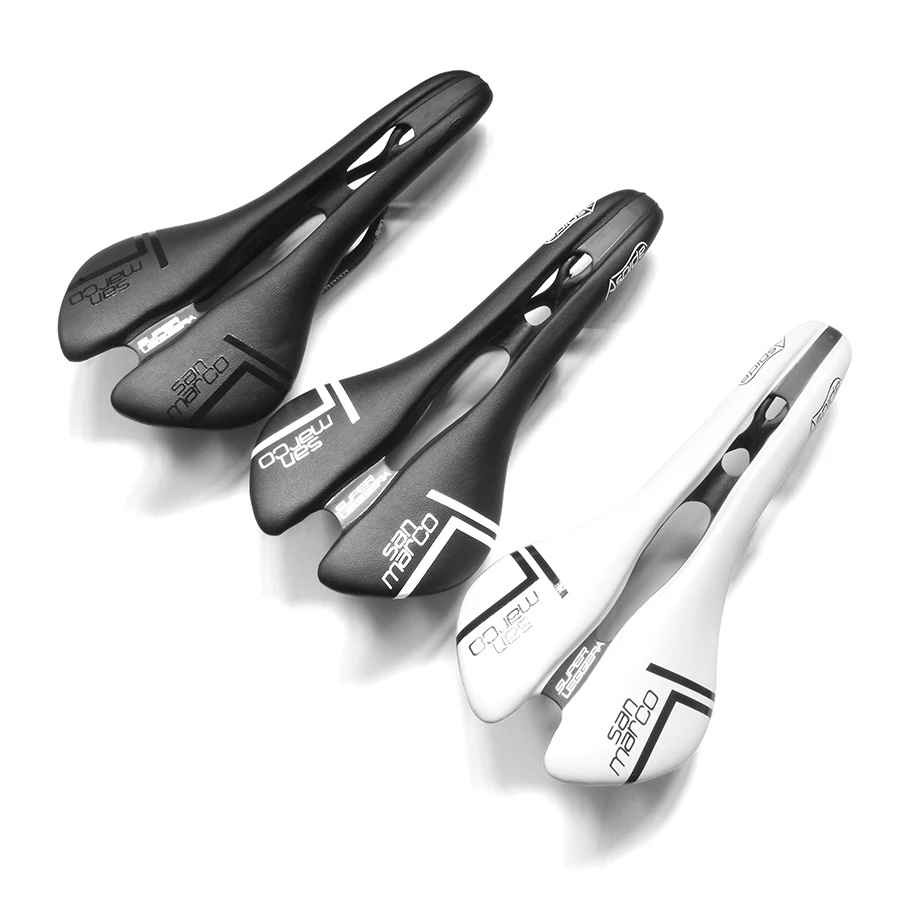 San Marco Aspide Carbon Road Bike Saddle Men Women Bicycle Saddle Comfort Mountain Bike Cycling Seat Carbon Rails Bicycle Parts