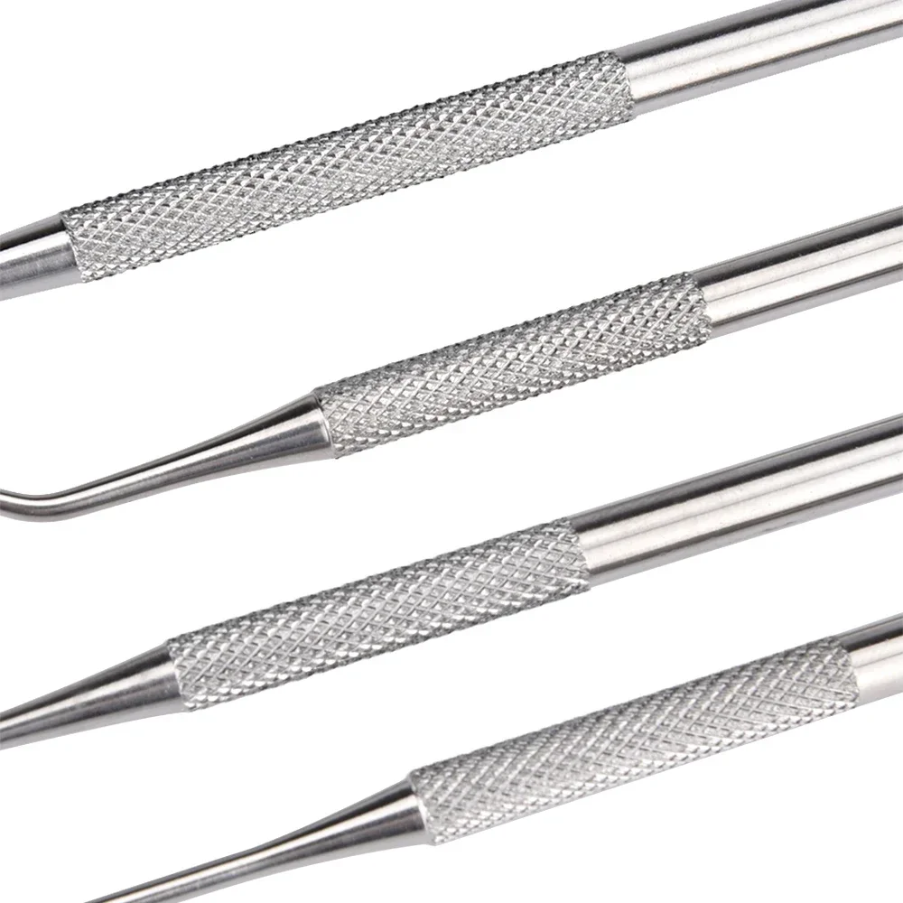 Dental Cleaning Kit Stainless Steel Tartar Scaler Teeth Whitening Tools Oral Care Portable Dentist Set with Endoscopic Cleaner