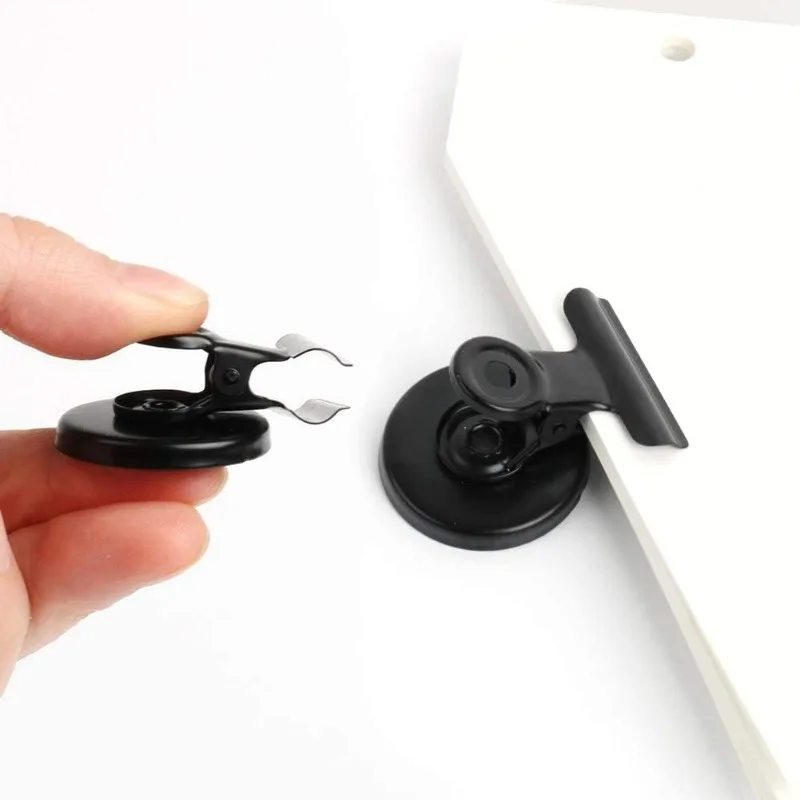 Magnet Clips Heavy Duty Sticky Pads Strong Refrigerator Magnetic Clips for Whiteboard Photo Office Locker Displays Magnets Clip