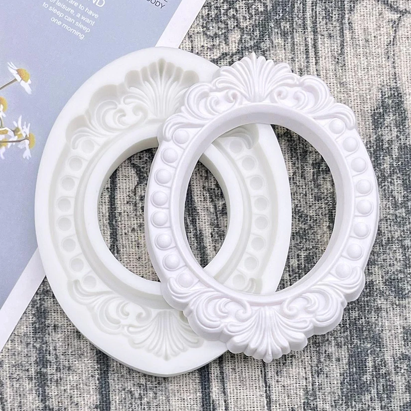 Frame Silicone Mold Sugarcraft Chocolate Cupcake Baking Mold Fondant Cake Decorating Tools