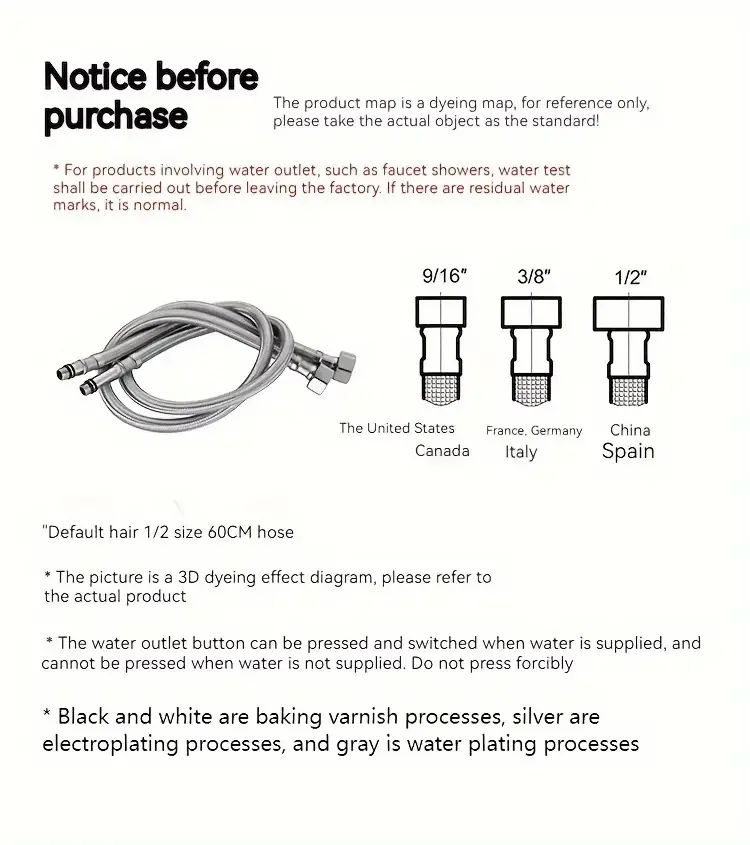 1pc 1080° Swivel Stainless Steel Kitchen Faucet Extender Universal Splashproof Dual Mode Bathroom Sink Accessories with Adapter