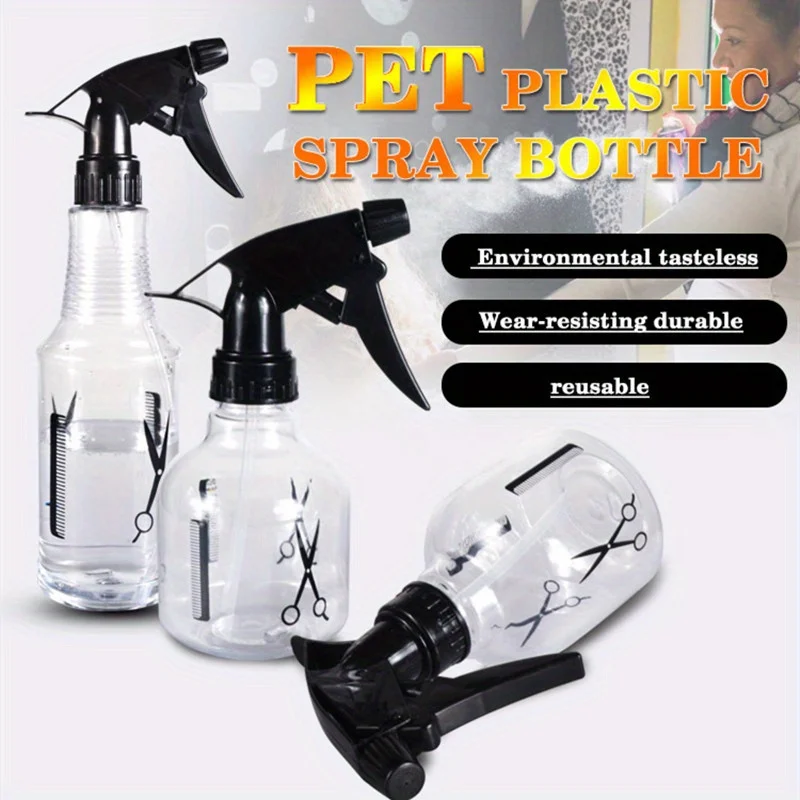 WANMEI Barber Hairdresser Water Sprayer Set Barbershop Hairdressing Neck Duster Cleaning Brush Professional Hair Styling Tool