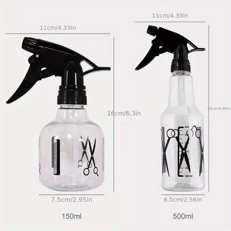 WANMEI Barber Hairdresser Water Sprayer Set Barbershop Hairdressing Neck Duster Cleaning Brush Professional Hair Styling Tool